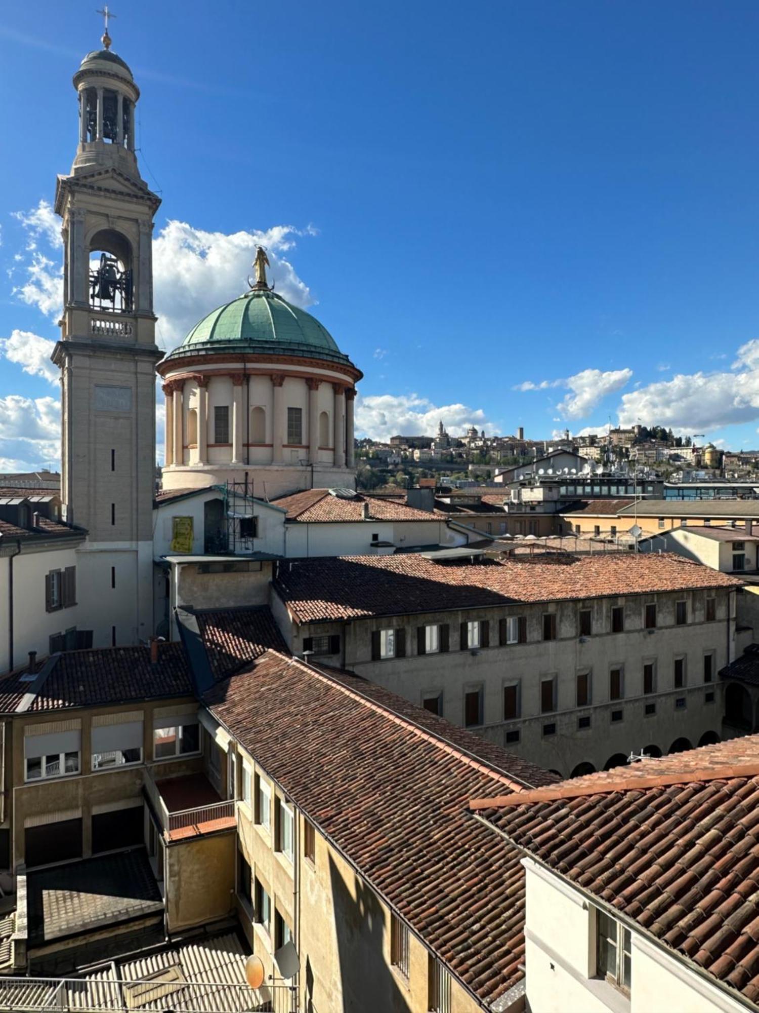 San Francesco Skyline Daire Bergamo Dış mekan fotoğraf